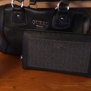 Guess purse and wallet set